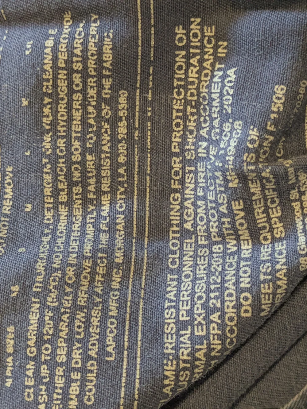 LAPCO FR Flame Resistant Pants 34x32 CAT 2 Workwear Cargo Utility